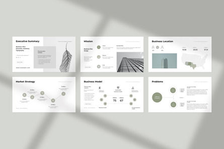 Business Plan Presentation, Diapositive 8, 10557, Business — PoweredTemplate.com