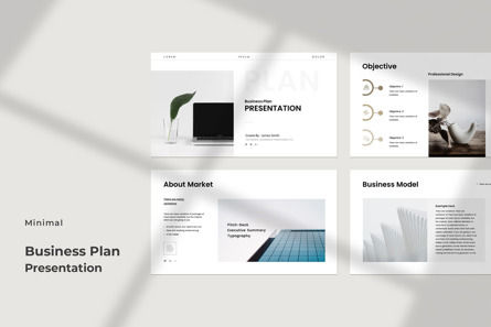 Business Plan Presentation, Diapositive 2, 10565, Business — PoweredTemplate.com