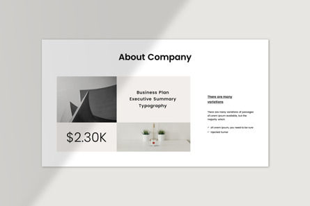 Business Plan Presentation, Diapositive 3, 10565, Business — PoweredTemplate.com