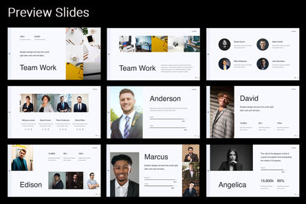 The Fiber - Creative Minimal Template Googleslide, Slide 6, 10576, Business — PoweredTemplate.com