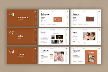 Brand Guideline Presentation Template, Slide 4, 10577, Lavoro — PoweredTemplate.com