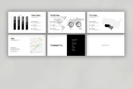 Simple Google Slide Template, Diapositive 6, 10586, Business — PoweredTemplate.com