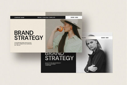 Brand Strategy Guide Presentation Template, Diapositiva 10, 10594, América — PoweredTemplate.com
