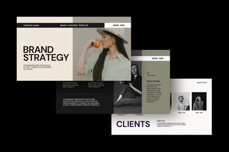 Brand Strategy Guide GoogleSlide Template, Diapositive 2, 10595, Business — PoweredTemplate.com