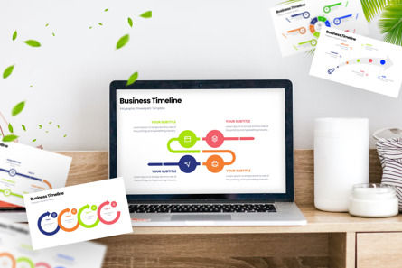 Timeline Business Infographic PowerPoint Template, スライド 3, 10620, Timelines & Calendars — PoweredTemplate.com