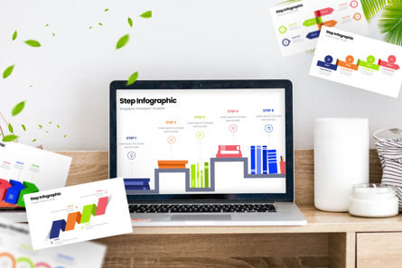 Step - Infographic PowerPoint Template, Slide 3, 10621, Data Driven Diagrams and Charts — PoweredTemplate.com