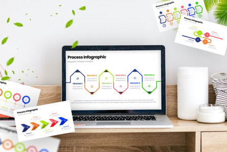 Process - Infographic PowerPoint Template, Folie 3, 10622, Ablaufdiagramme — PoweredTemplate.com