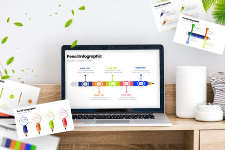 Pencil - Infographic PowerPoint Template, Diapositive 3, 10624, 3D — PoweredTemplate.com