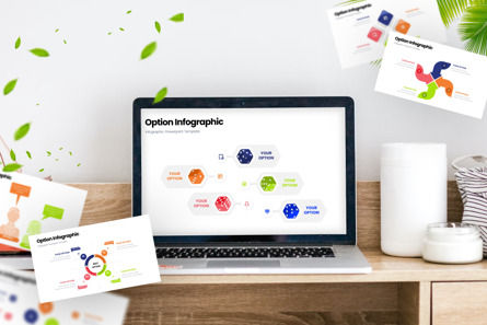Option - Infographic PowerPoint Template, Diapositive 3, 10626, Concepts commerciaux — PoweredTemplate.com