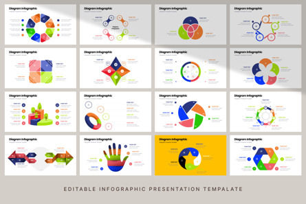 Diagram - Infographic PowerPoint Template, Slide 6, 10629, Data Driven Diagrams and Charts — PoweredTemplate.com