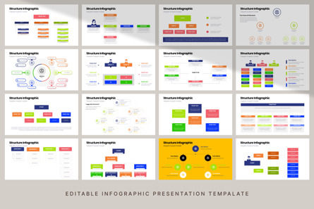 Structure - Infographic PowerPoint Template, Slide 6, 10630, Careers/Industry — PoweredTemplate.com