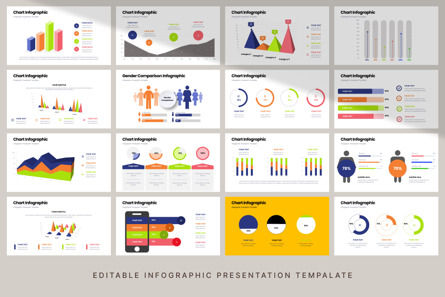 Chart - Infographic PowerPoint Template, Slide 6, 10631, Data Driven Diagrams and Charts — PoweredTemplate.com