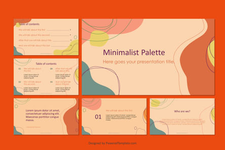Minimalist Palette Aesthetic Agency Free Presentation Template, Slide 2, 10636, Abstract/Textures — PoweredTemplate.com