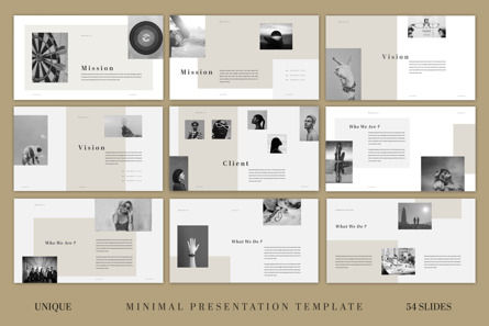 Simple and Clean Minimal Presentation Template, Diapositiva 3, 10643, Negocios — PoweredTemplate.com