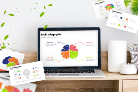 Brain - Infographic PowerPoint Template, Diapositive 3, 10649, Infographies — PoweredTemplate.com