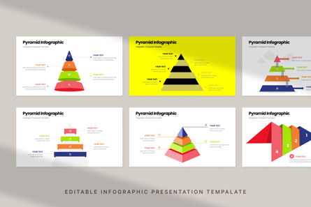 Pyramid - Infographic PowerPoint Template, Slide 4, 10654, 3D — PoweredTemplate.com