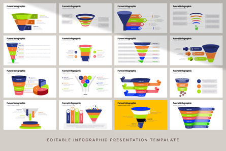 Funnel - Infographic PowerPoint Template, Slide 6, 10657, 3D — PoweredTemplate.com