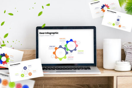 Gear - Infographic PowerPoint Template, Slide 3, 10658, 3D — PoweredTemplate.com