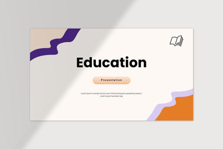 Education Presentation Template, Slide 2, 10661, Business — PoweredTemplate.com