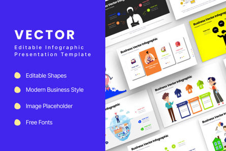 Business Vector - Infographic PowerPoint Template, Slide 2, 10662, Art & Entertainment — PoweredTemplate.com