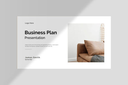 Business Plan Presentation Template, Slide 6, 10663, Business — PoweredTemplate.com