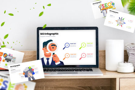 SEO - Infographic PowerPoint Template, Slide 3, 10664, Business — PoweredTemplate.com