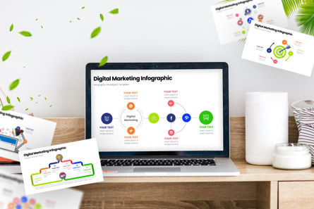 Digital Marketing - Infographic PowerPoint Template, Slide 3, 10665, 3D — PoweredTemplate.com