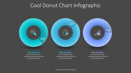 Cool Donut Chart Infographic Template, Slide 3, 10686, Infographics — PoweredTemplate.com