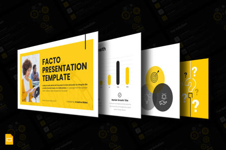 Facto - Business Google Slides Template, Google Presentaties-thema, 10689, Bedrijf — PoweredTemplate.com