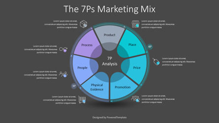 The 7Ps Marketing Mix, Slide 3, 10690, Modelli di lavoro — PoweredTemplate.com