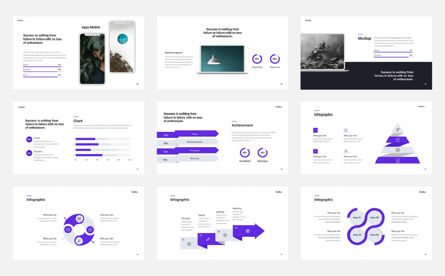 Exodus - Minimal Business Google Slide Template, 幻灯片 5, 10702, 商业 — PoweredTemplate.com