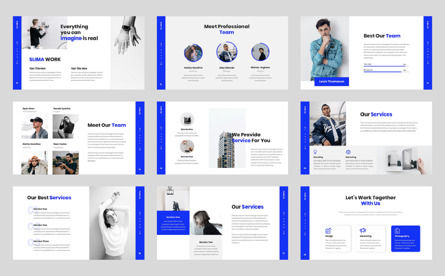SLIMA - Creative Agency Powerpoint Template, Diapositive 3, 10707, Business — PoweredTemplate.com