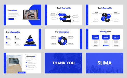SLIMA - Creative Agency Powerpoint Template, Deslizar 5, 10707, Negócios — PoweredTemplate.com
