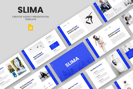 SLIMA - Creative Agency Google Slide Template, Google 슬라이드 테마, 10708, 비즈니스 — PoweredTemplate.com