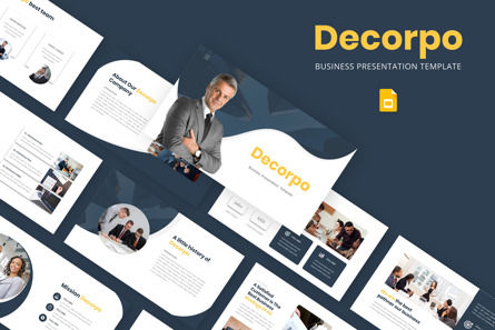 Decorpo - Business Google Slide Template, Theme Google Slides, 10717, Business — PoweredTemplate.com