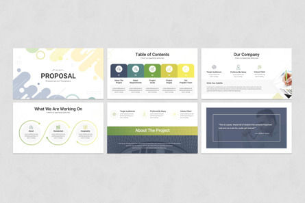 Project Proposal Presentation Template, Slide 2, 10729, Business — PoweredTemplate.com