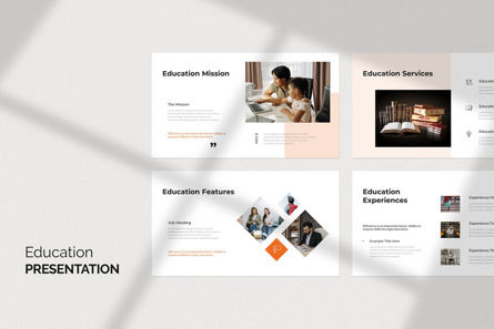 Education Presentation Template, Slide 3, 10733, Business — PoweredTemplate.com
