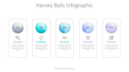 Harvey Balls Infographics, Folie 2, 10746, Business Konzepte — PoweredTemplate.com