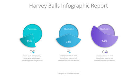 Harvey Balls Infographic Report, Folie 2, 10750, Beratung — PoweredTemplate.com