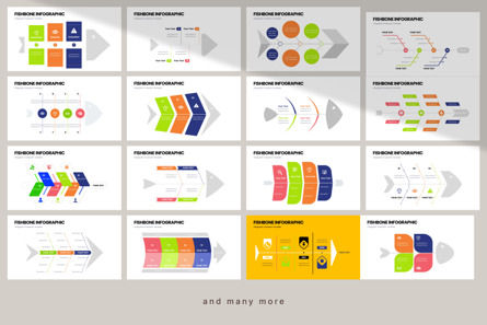 Fishbone - Infographic PowerPoint Template, Slide 6, 10753, Animals and Pets — PoweredTemplate.com