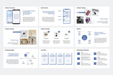 Basic Pitch Deck PowerPoint Template, Slide 4, 10754, Business Concepts — PoweredTemplate.com