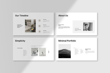 Minimal Portfolio Presentation, Slide 8, 10778, Business — PoweredTemplate.com