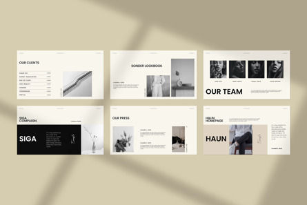 Portfolio Presentation Template, Folie 3, 10779, Business — PoweredTemplate.com