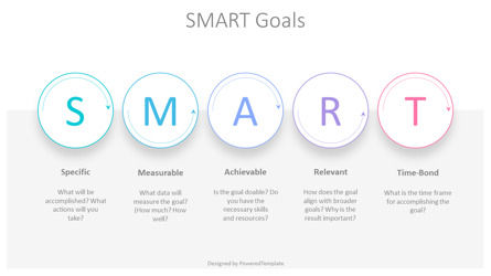 SMART Goals Presentation Template, Deslizar 2, 10793, Modelos de Negócio — PoweredTemplate.com
