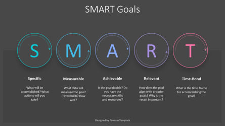 SMART Goals Presentation Template, Slide 3, 10793, Business Models — PoweredTemplate.com
