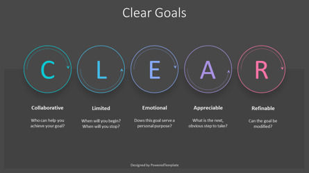 CLEAR Goals, Diapositiva 3, 10796, Modelos de negocios — PoweredTemplate.com