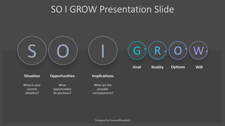 SO I GROW Goals, Slide 3, 10798, Model Bisnis — PoweredTemplate.com