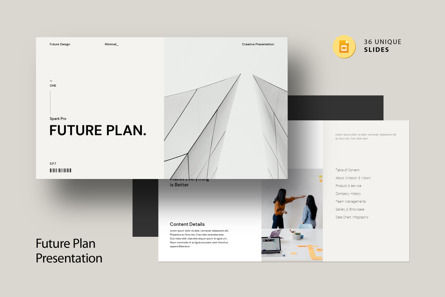Future Plan Presentation, Tema do Google Slides, 10814, Negócios — PoweredTemplate.com