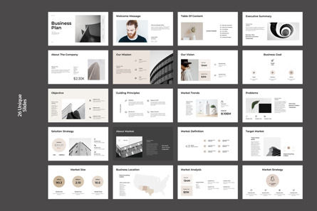 Business Plan Presentation, Diapositive 3, 10827, Business — PoweredTemplate.com
