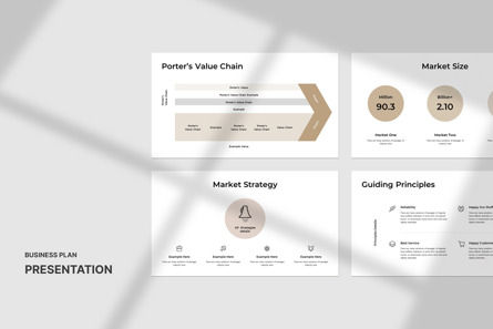 Business Plan Presentation, Diapositive 8, 10827, Business — PoweredTemplate.com